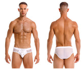 Slip de bain Mystic JOR 2193, couleur blanc